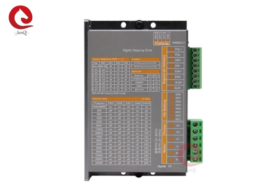 Junqi 24V~80VDC Strom2.0A~8.4A Digitales Stufentauchen für 4,6,8-Draht 2-Phasen-Schrittmotor