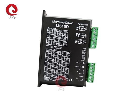 Junqi 2-Phasen-Stepper-Treiber M545D 24-50VDC 1.5-4.5A Für 57mm/86mm Schrittmotor