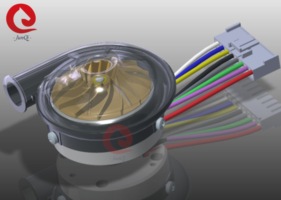 24VDC 37000rpm Hochgeschwindigkeit 21m3/h Luftstrom Bürstenloser Gleichspannungsbläser OWB7040AL-24V für BIPAP