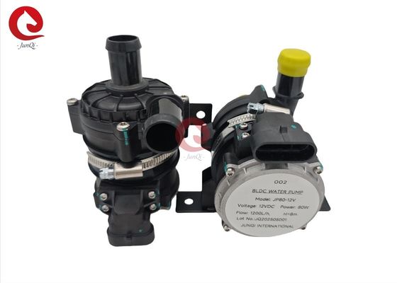 JUNQI Niederspannung 12VDC 80W Elektrobus Kühlmittelpumpe Zirkulierende elektronische Wasserpumpe für neue Energiefahrzeuge