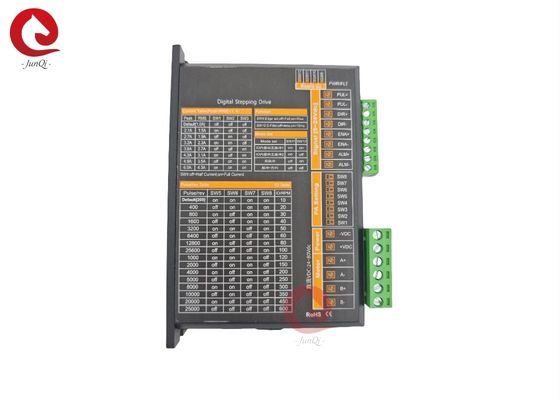JQ6A 2-Phasen-Schrittmotor-Treiber 24-80VDC 1-6A Schrittmotor-Steuergerät für Nema17 Nema 23 Nema34