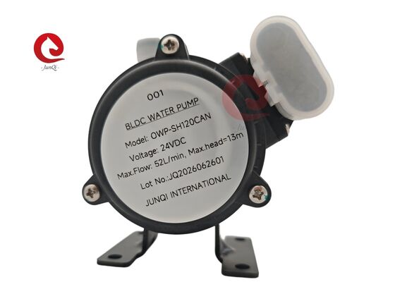 JUNQI DC24V 110W Elektrische Wasserpumpe für Fahrzeuge mit CAN-Kommunikation für Fahrzeuge mit neuer Energie