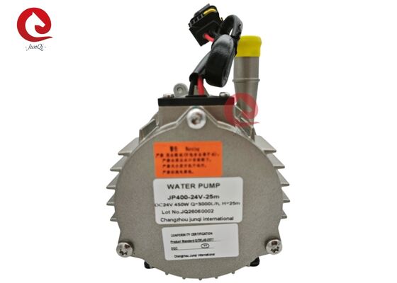 JUNQI 24V hochwirksame Bürstenlose Gleichspannwasserpumpe 3000LPH 25m Kopf Kühlsystem für Nutzfahrzeuge und Schwerlastwagen