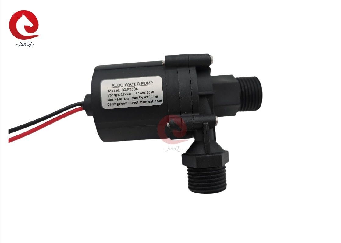 12LPM Bürstenlose Booster-Wasserpumpe DC12V 24V Keramikwelle Stille Tauchwasserbereiter Solar-Duschpumpe