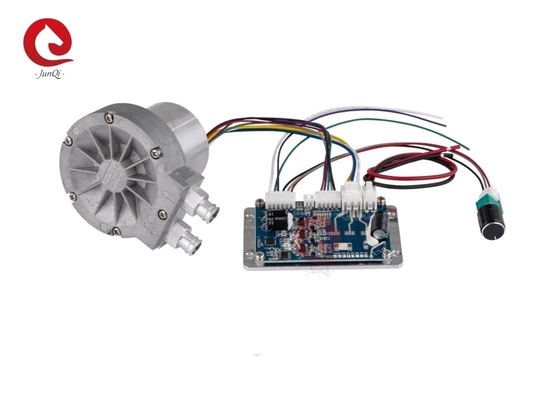 JUNQI 24V Bürstenloser elektrischer Zentrifugal-Mini-Industrie-Bläser OWB9070 Aluminiumblätter Kühlventilator